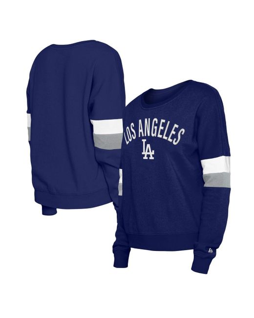 New Era Los Angeles Dodgers Game Day Crew Pullover Sweatshirt
