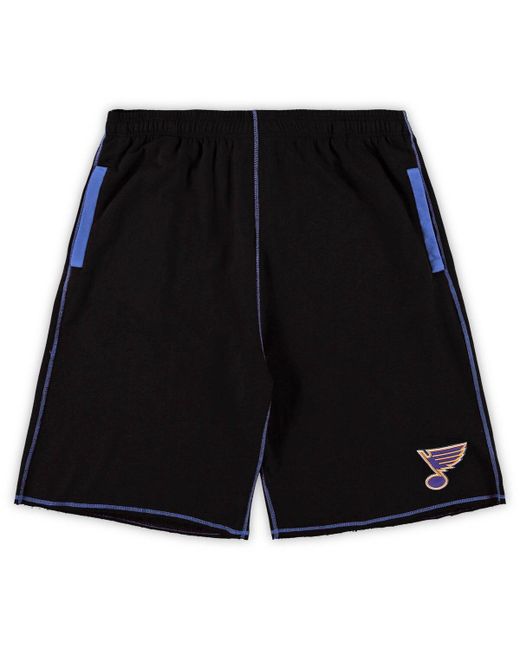 Profile St. Louis Blues Big and Tall French Terry Shorts