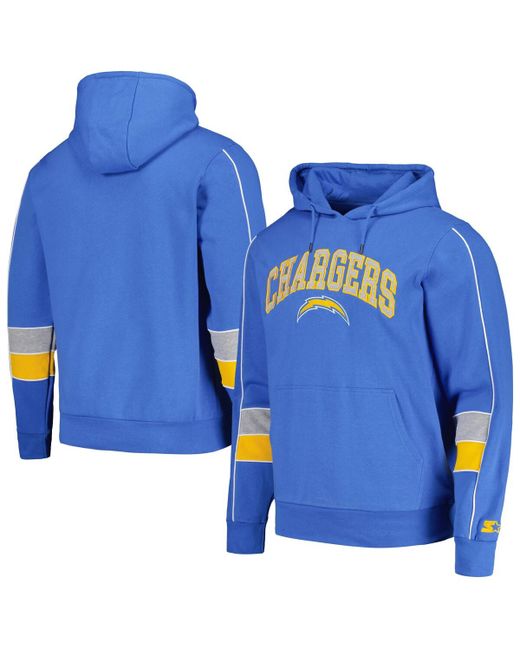 Starter Los Angeles Chargers Captain Pullover Hoodie