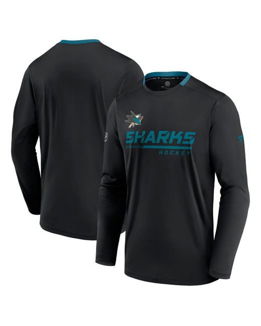 Fanatics San Jose Sharks Authentic Pro Locker Room Long Sleeve T-shirt