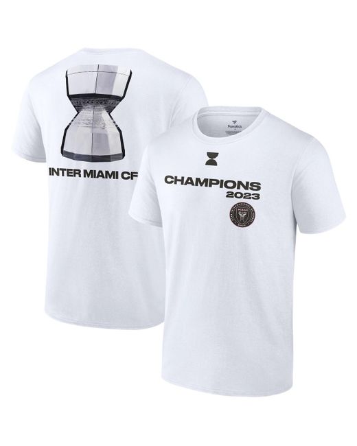 Fanatics Inter Miami Cf 2023 Leagues Cup Champions Locker Room T-shirt