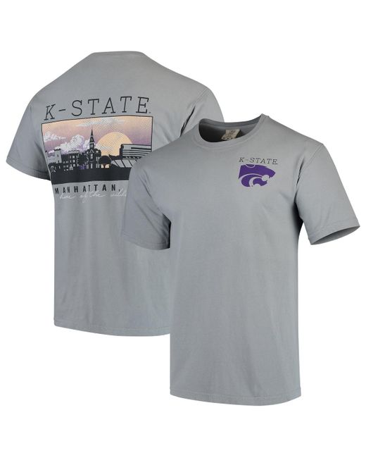 Image One Kansas State Wildcats Team Comfort Colors Campus Scenery T-shirt
