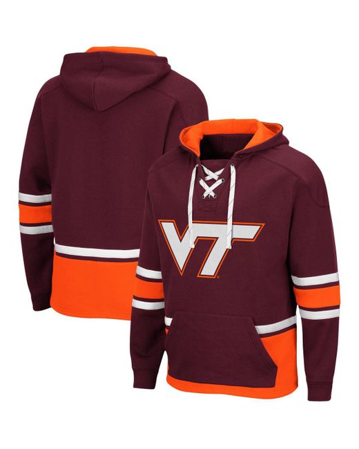 Colosseum Virginia Tech Hokies Lace Up 3.0 Pullover Hoodie