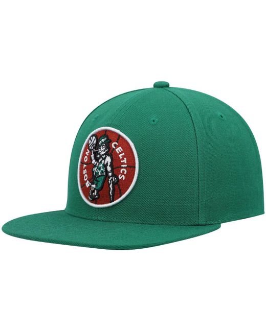 Mitchell & Ness Boston Celtics Hardwood Classics Team Ground 2.0 Snapback Hat