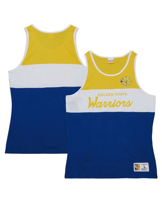 Mitchell & Ness State Warriors Special Script Tank Top