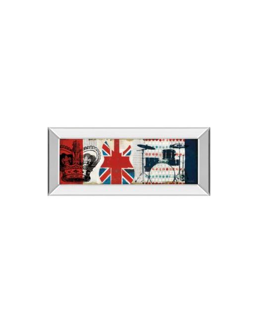 Classy Art British Invasion By Mo Mullan Mirror Framed Print Wall Art Collection