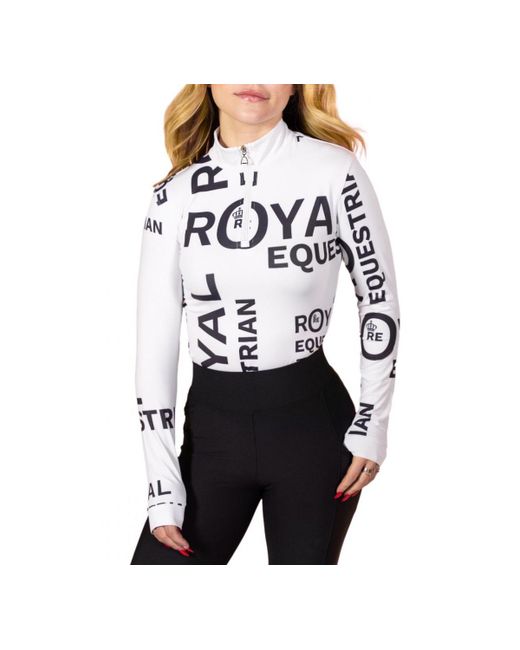 Royal Equestrian Collection Royal Equestrian Functional Sport Base Layer Top
