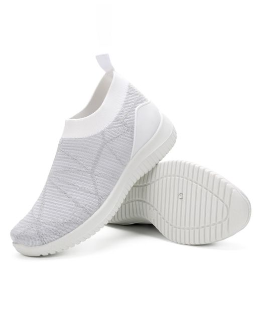 Mio Marino s Casual Slip On Sneakers with Breathable Mesh