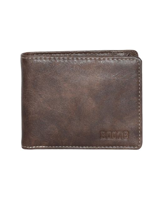 Roots Slim Wallet with Center Passcase