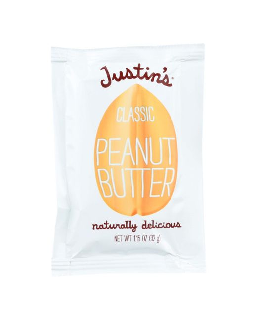Justin's Nut Butter Squeeze Pack Peanut Butter Classic Case of 10 1.15 oz.