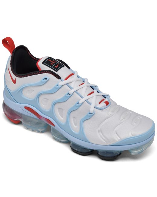 Nike Air VaporMax Plus Running Sneakers from Finish Line University Red