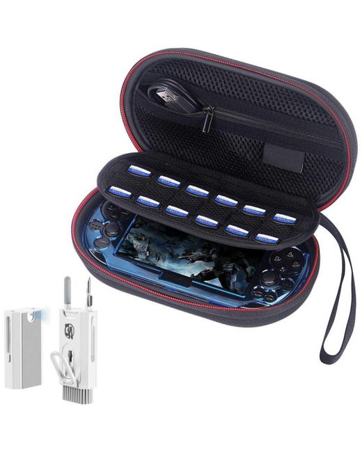 Bolt Axtion Carrying Case Compatible for Ps Vita Psv with Cover ConsoleAccessories and Not Included With Bundle