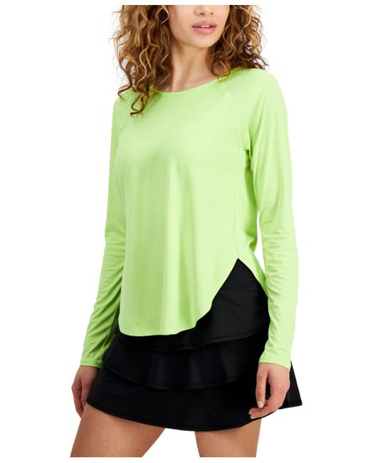 Id Ideology Performance Long-Sleeve Top Created for Macy