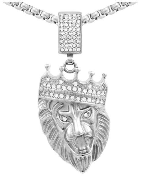 Legacy For Men By Simone I. Legacy for by Simone I. Smith Crystal Lion King 24 Pendant Necklace Gold-Tone Ion-Plated
