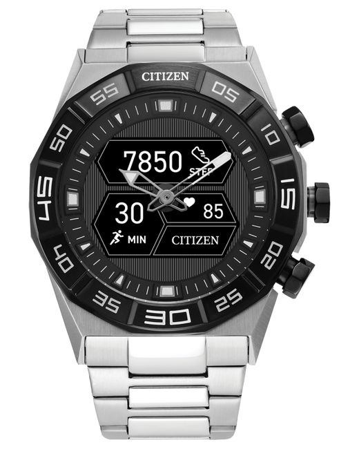 Citizen Cz Smart Hybrid Stainless Steel Bracelet Watch 44mm