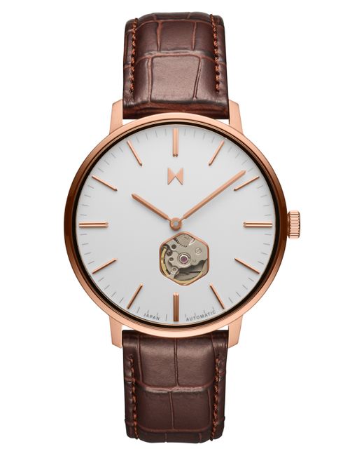 Mvmt Legacy Slim Automatic Leather Watch 42mm