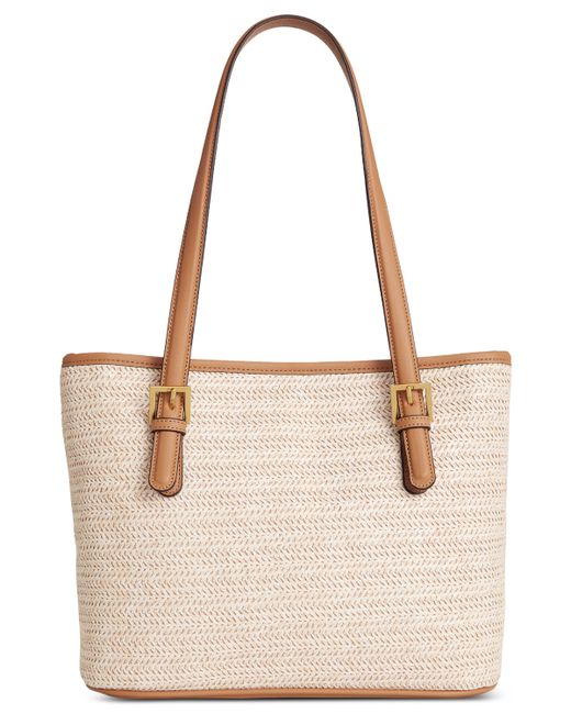 Style & Co Classic Straw Tote Created for