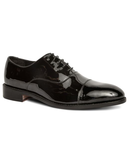 Anthony Veer Clinton Tux Cap-Toe Oxford Leather Dress Shoes