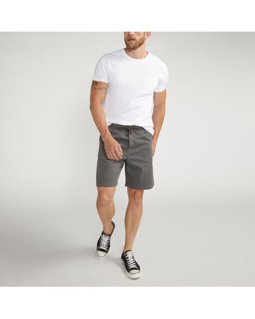 Silver Jeans Co. . Essential Twill Pull-On Chino Shorts