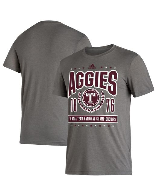 Adidas Texas AM Aggies 13 Ncaa Team National Championships Reminisce Tri-Blend T-shirt
