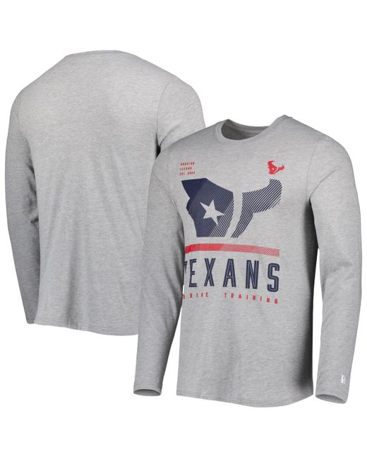 New Era Houston Texans Combine Authentic Zone Long Sleeve T-shirt