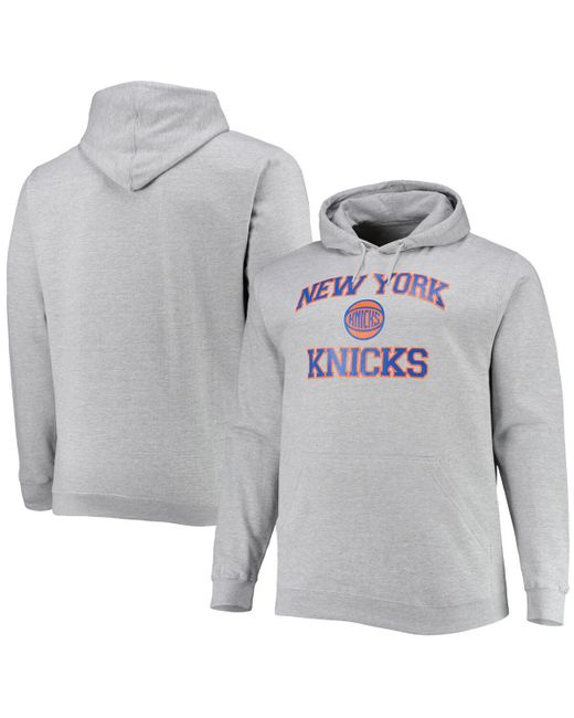 Profile New York Knicks Big and Tall Heart Soul Pullover Hoodie