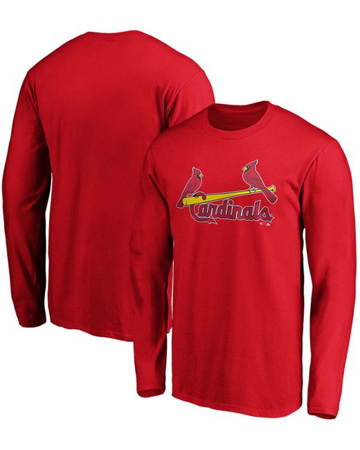 Fanatics St. Louis Cardinals Official Wordmark Long Sleeve T-shirt