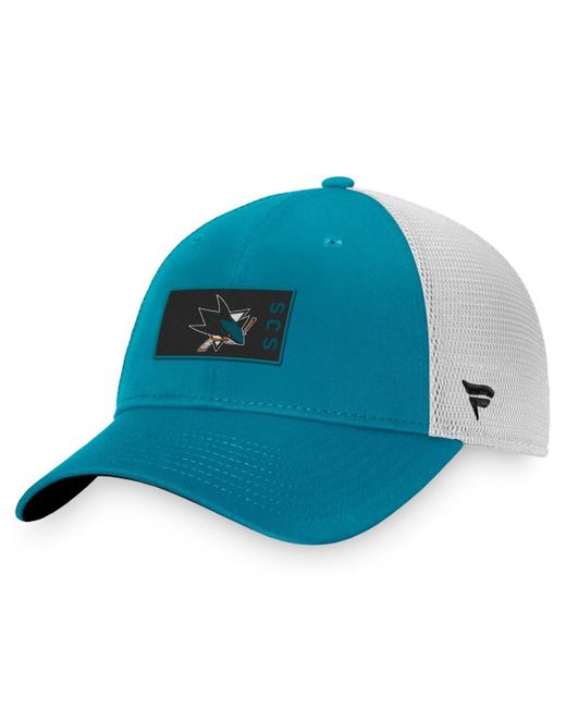 Fanatics San Jose Sharks Authentic Pro Rink Trucker Snapback Hat