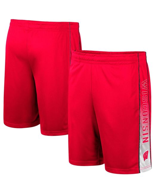 Colosseum Wisconsin Badgers Lazarus Shorts