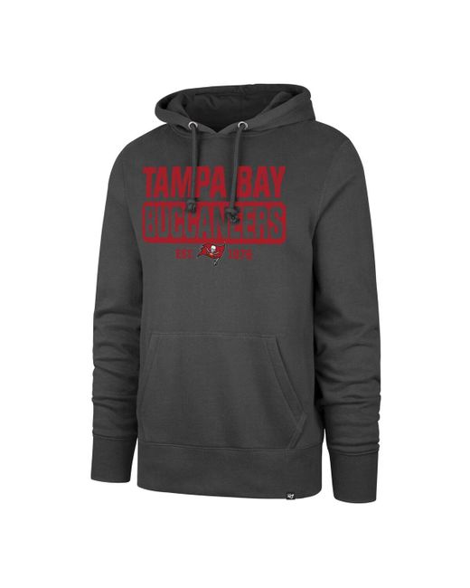 '47 Brand 47 Brand Tampa Bay Buccaneers Box Out Headline Pullover Hoodie