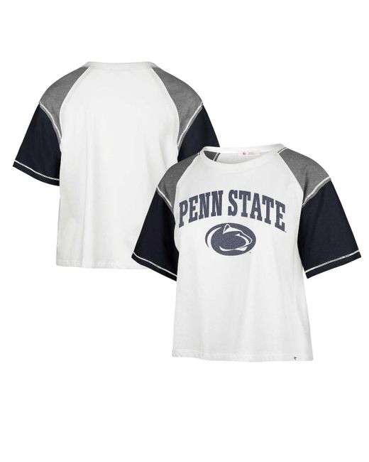 '47 Brand 47 Brand Penn State Nittany Lions Serenity Gia Cropped T-shirt