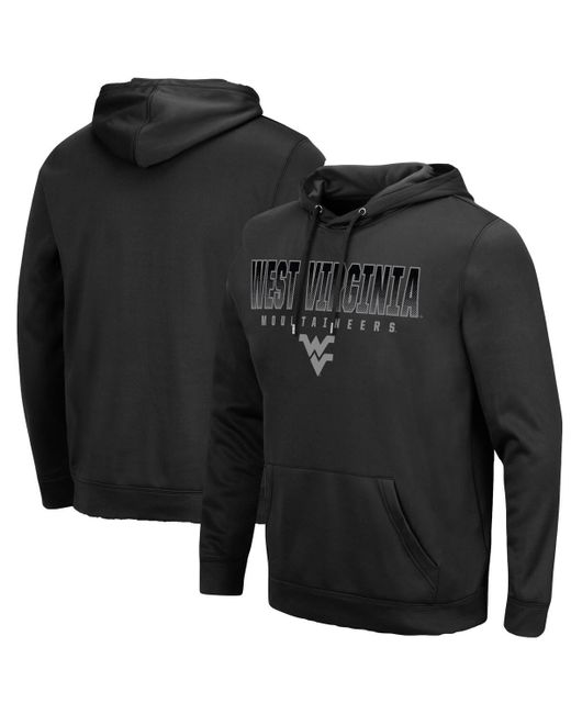 Colosseum West Virginia Mountaineers Blackout 3.0 Pullover Hoodie