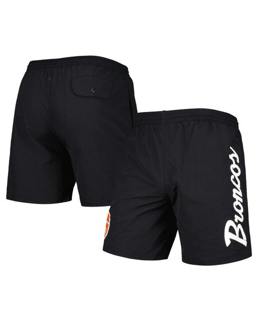 Mitchell & Ness Denver Broncos Team Essentials Nylon Shorts