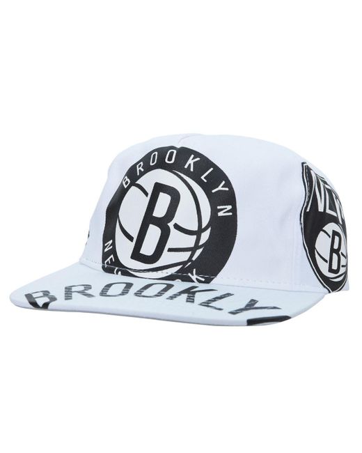 Mitchell & Ness Brooklyn Nets Hardwood Classics Your Face Deadstock Snapback Hat