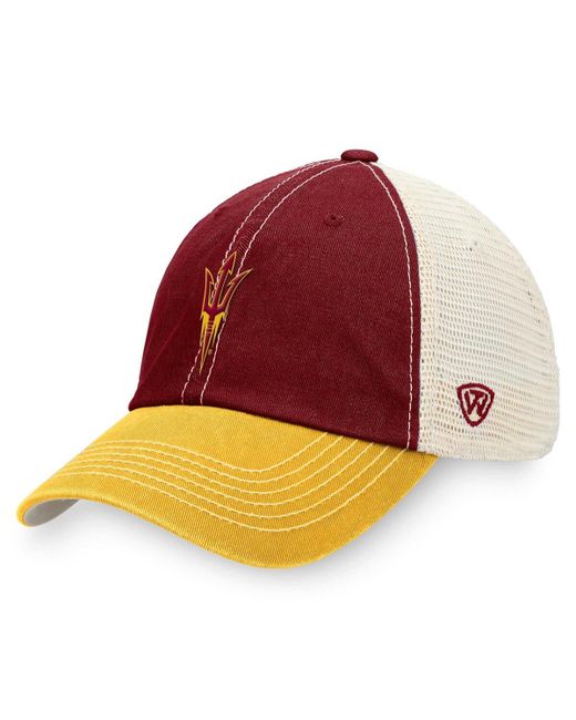 Top Of The World Gold Arizona State Sun Devils Off-road Trucker Snapback Hat