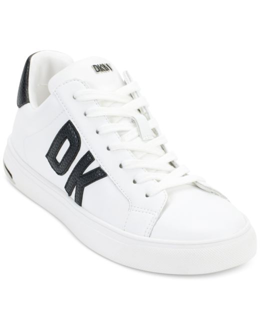 Dkny Abeni Lace-Up Platform Sneakers Black