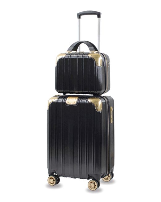 American Green Travel Melrose S Carry-on Vanity Luggage Set of 2
