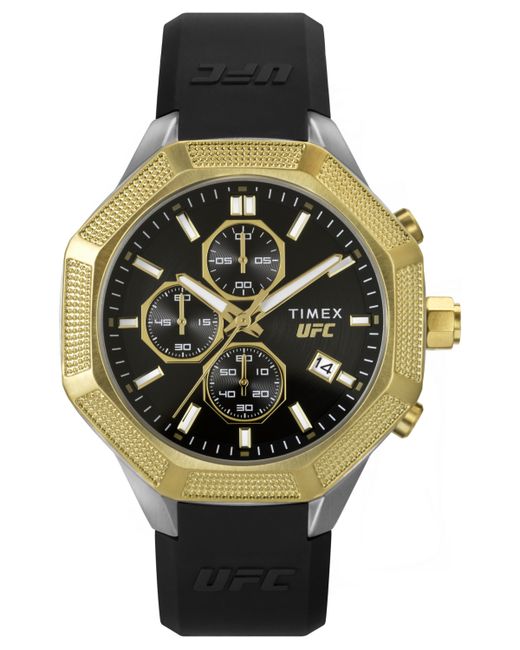 Timex Ufc King Analog Silicone Watch 45mm