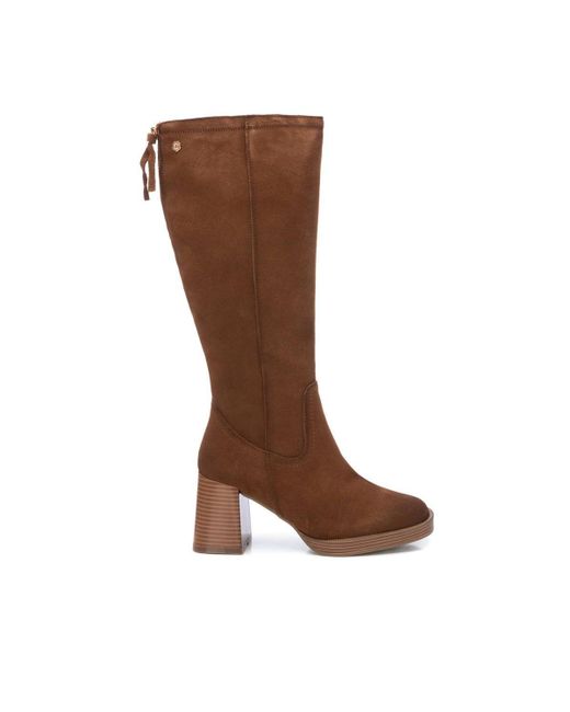 Xti Suede Boots Carmela Collection By