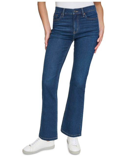 Calvin Klein Jeans Petite High-Rise Bootcut Jeans