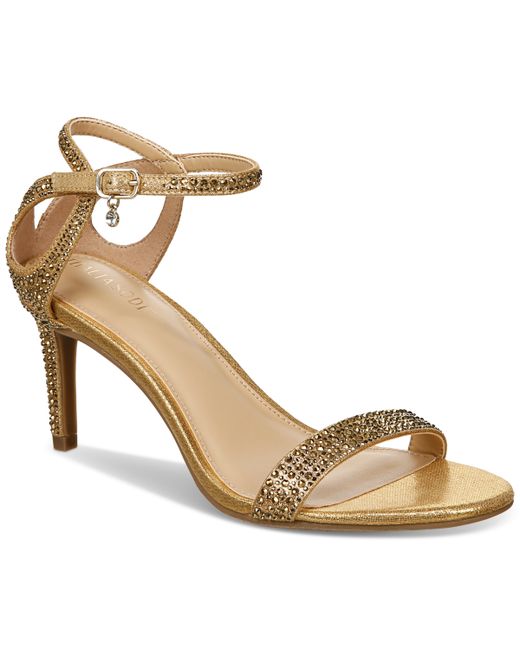 Thalia Sodi Demi Strappy Mid-Heel Dress Sandals