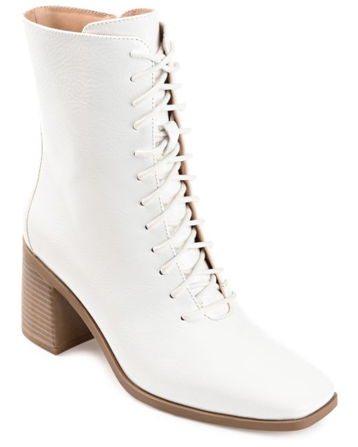 Journee Collection Covva Lace-Up Booties