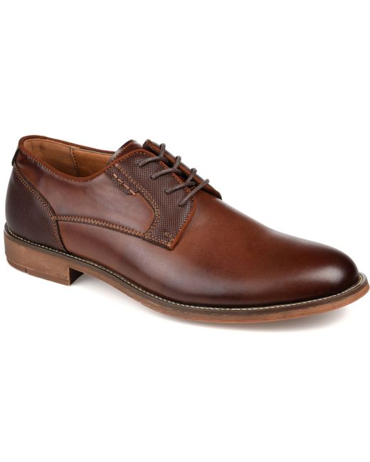 Vance Co. Vance Co. Textured Plain Toe Derby Shoe