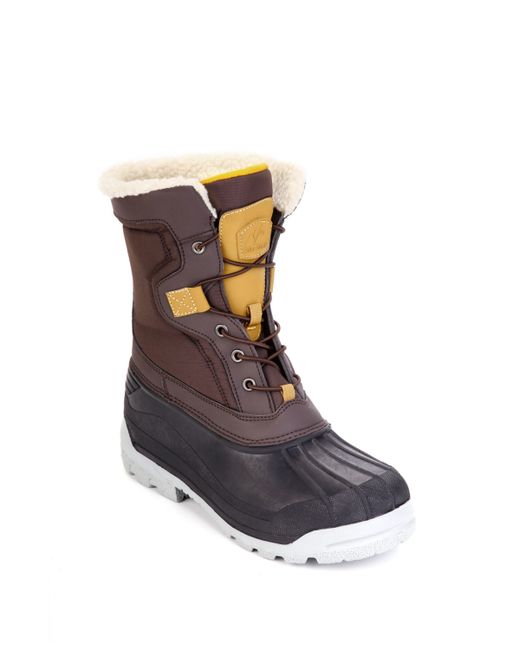 Polar Armor All-Weather Inner Faux Fur Snow Boots