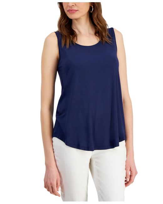 Jm Collection Scoop-Neck Sleeveless Tank Top Created for