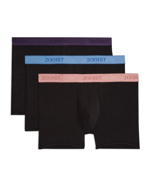 2(X)Ist Essential Cotton No-Show Trunk Pack of 3