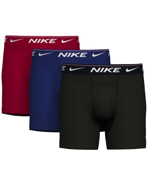 Nike 3-Pk. Dri-fit Ultra Comfort Boxer Briefs deep Royal Blue/blck