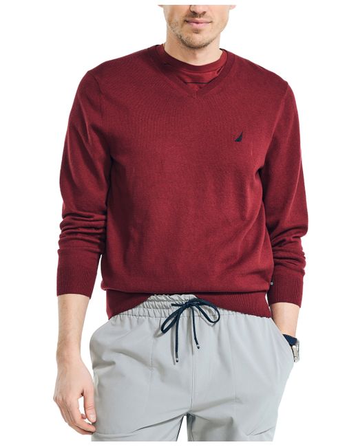 Nautica Navtech Performance Classic-Fit Soft V-Neck Sweater