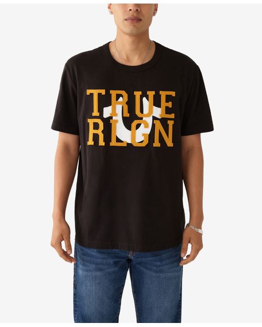 True Religion Short Sleeve Relaxed Felt T-shirt