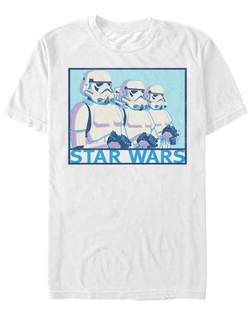 Fifth Sun Star Wars Classic Stormtroopers Line Short Sleeve T-Shirt